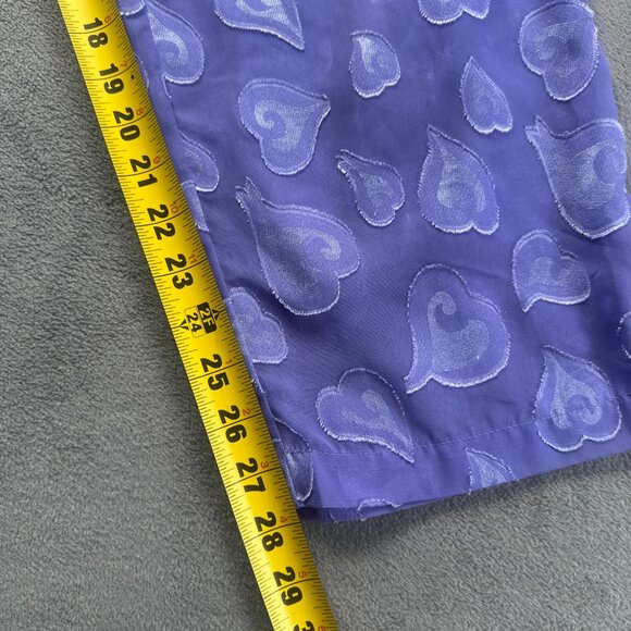Vintage Victoria’s Secret Sheer Purple Heart Pajama Set | Coquette Y2K Soft Girl - Picture 13 of 15